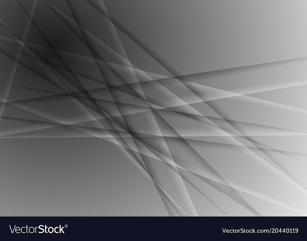 Dark Grey Abstract Concept Stripes Background Vector Image