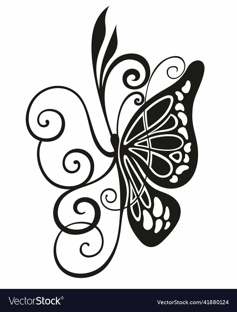 Butterfly Royalty Free Vector Image - VectorStock