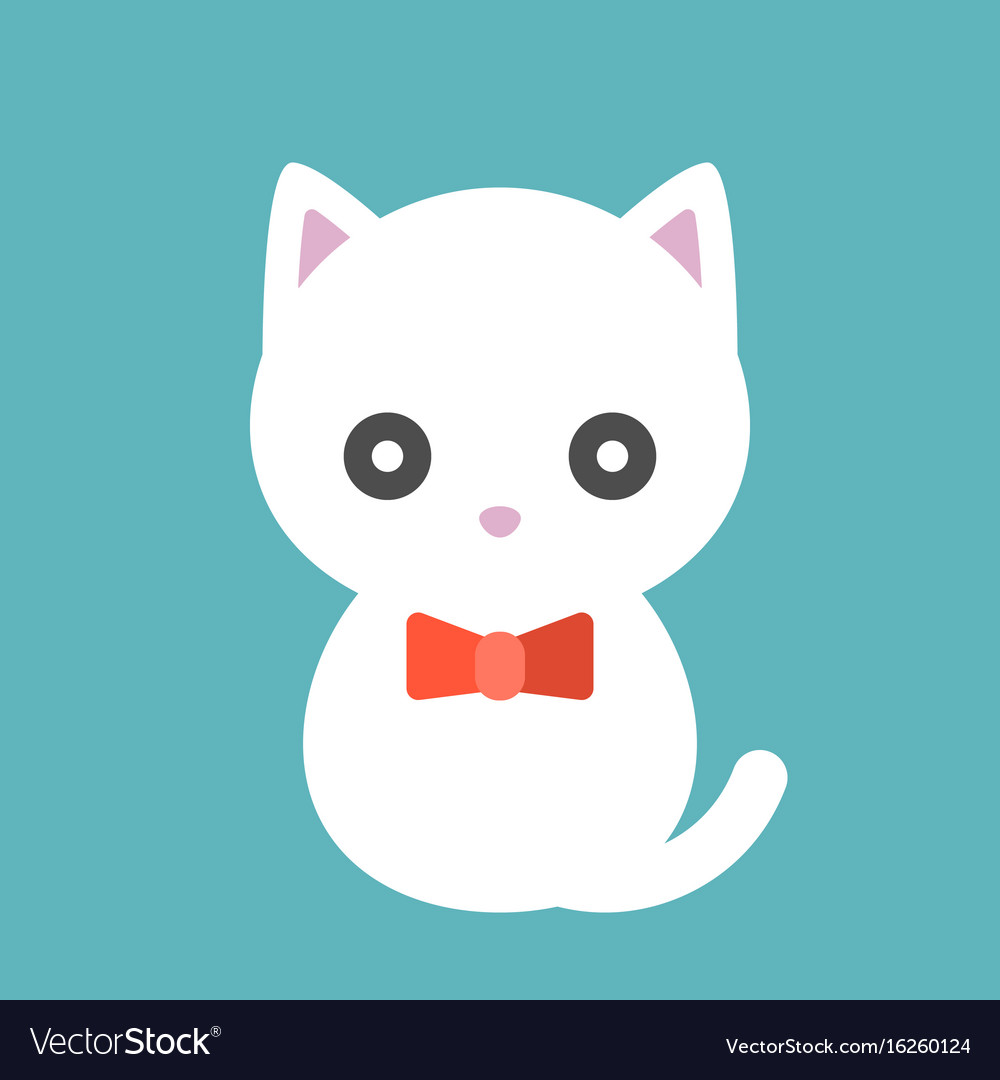 Cat Icon Vector Red Icon Gray Stock Vector (Royalty Free) 600807695