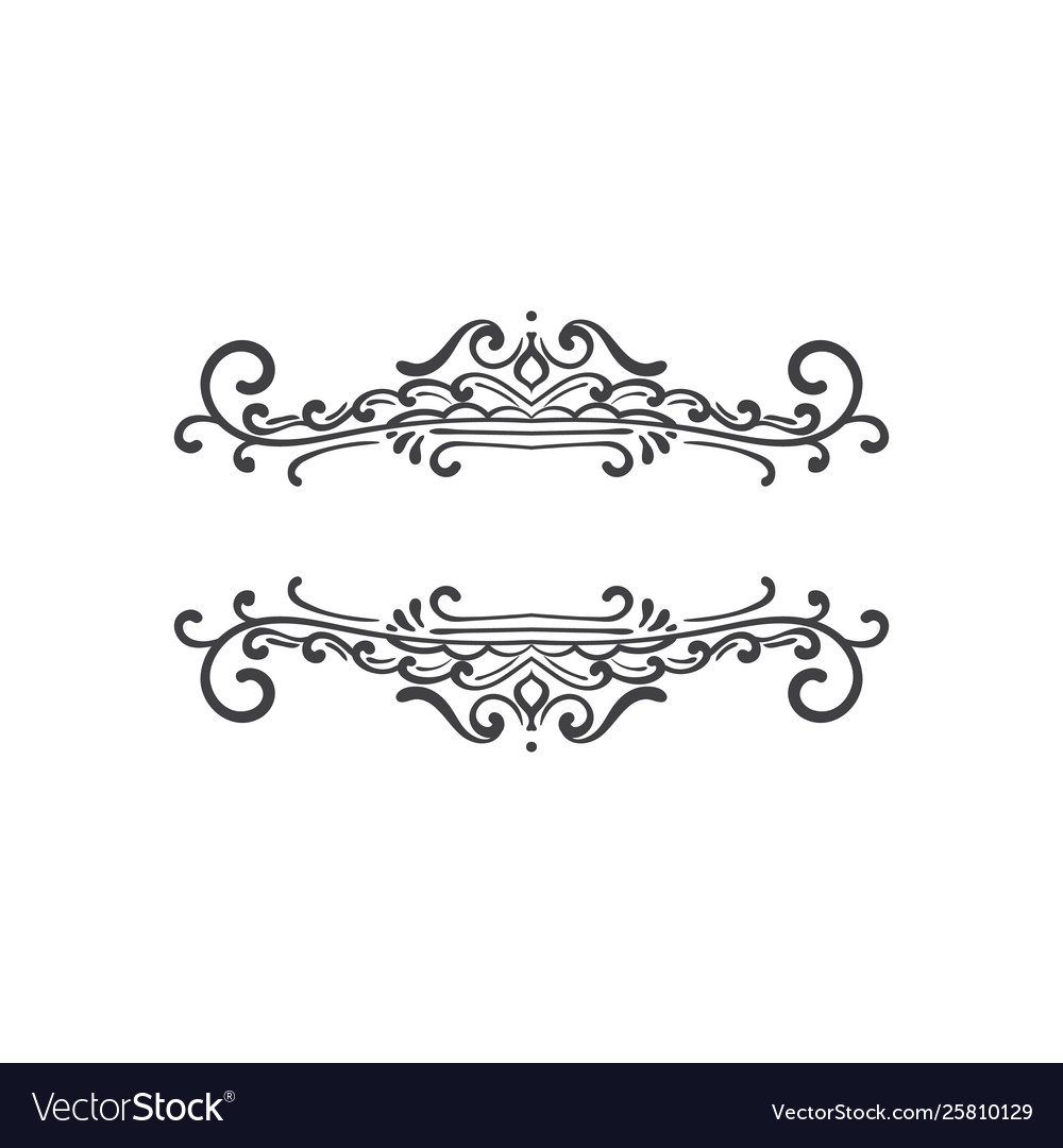 Vintage design elements Royalty Free Vector Image