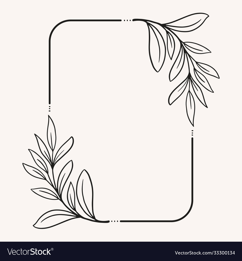 0054 hand drawn flower doodles style design Vector Image