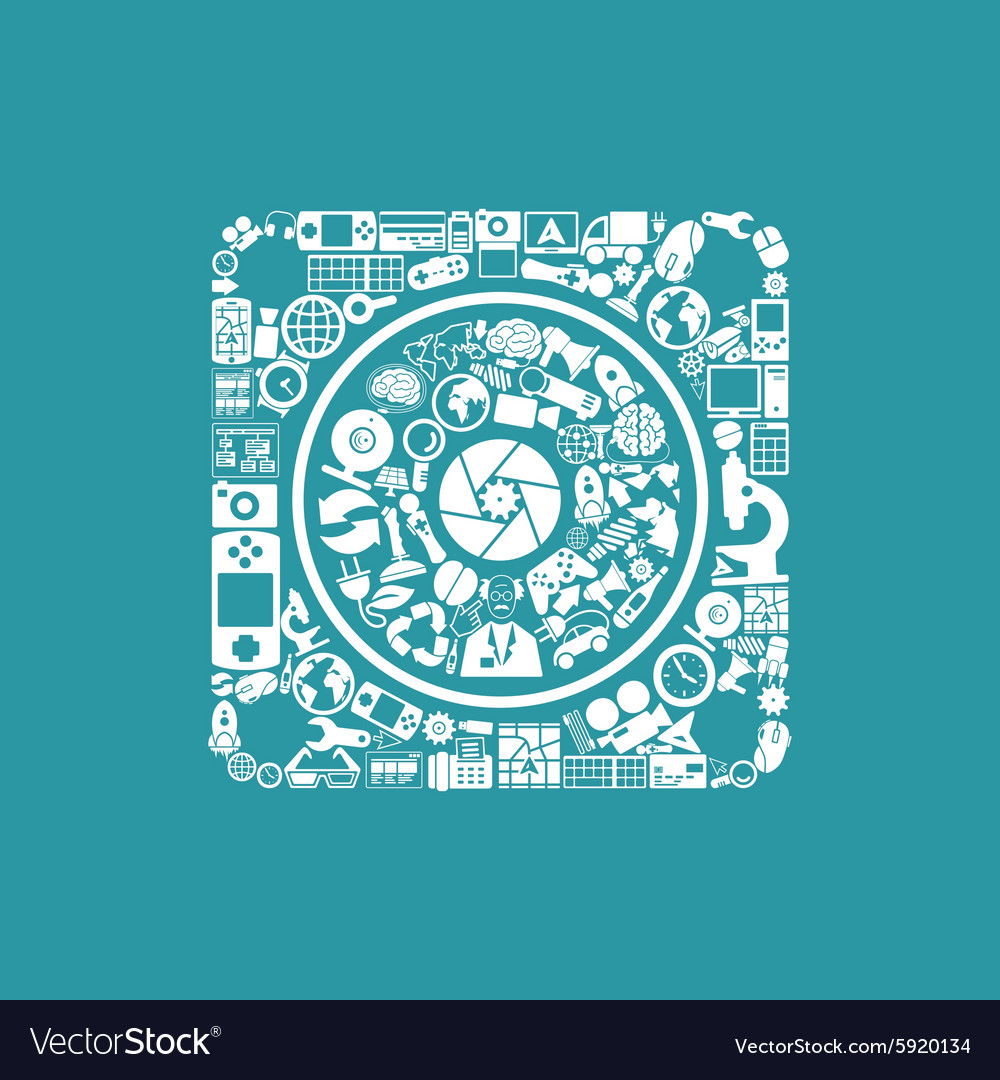 Dynamic icon Royalty Free Vector Image - VectorStock