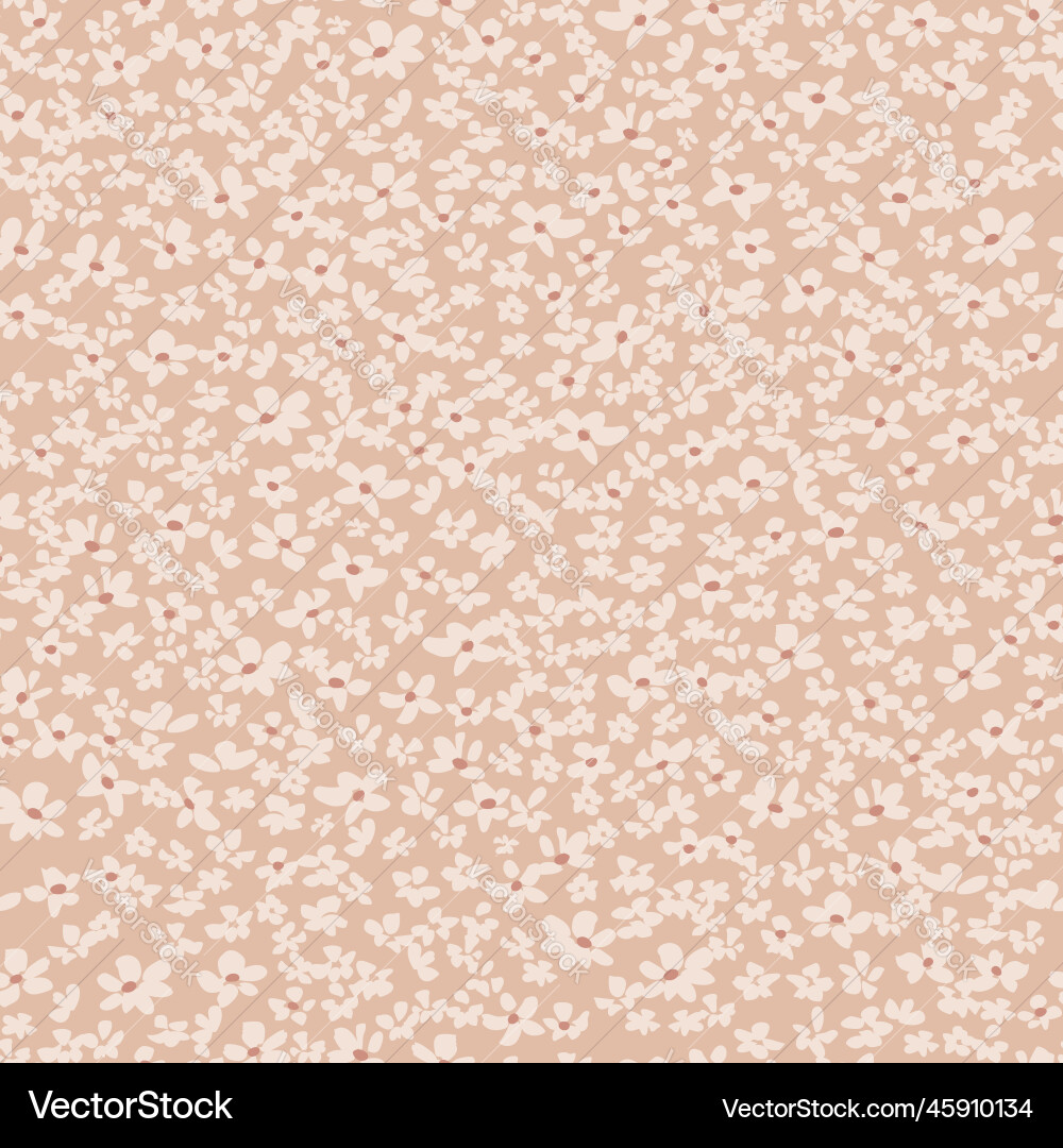 Floral seamless background for spring dress fabric