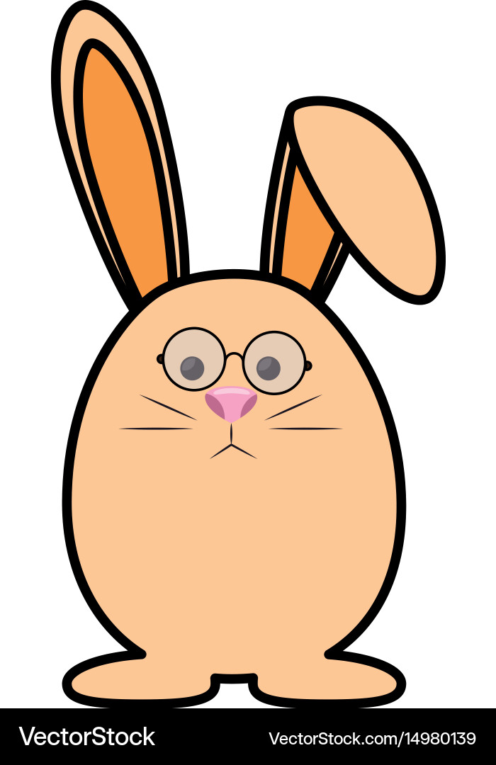 Easter bunny icon Royalty Free Vector Image - VectorStock