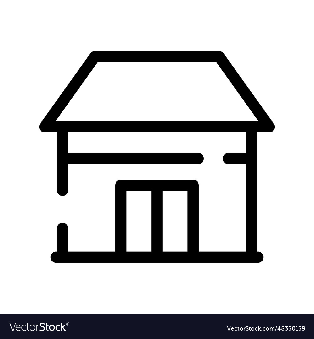 House icon Royalty Free Vector Image - VectorStock