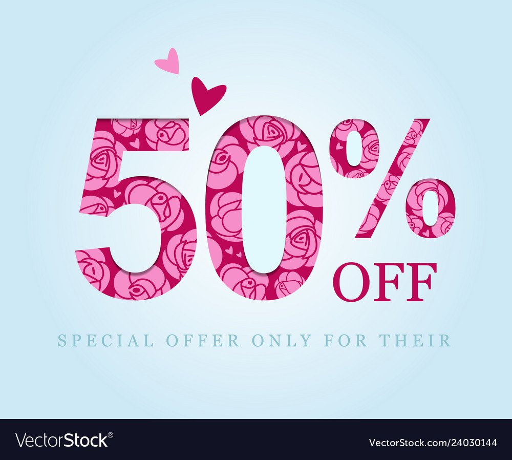 pink 50 off sale