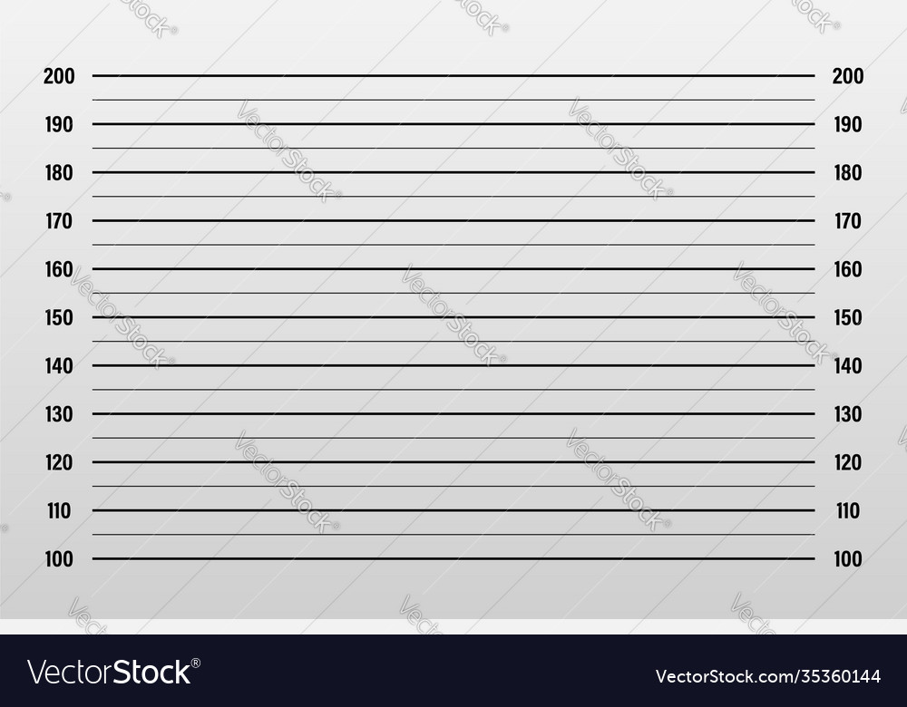 Police lineup or mugshot background Royalty Free Vector