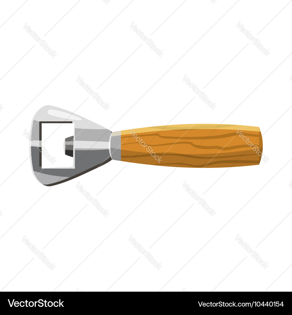 Bottle opener icon cartoon style Royalty Free Vector Image