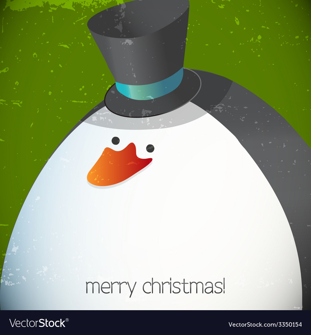 Christmas penguin