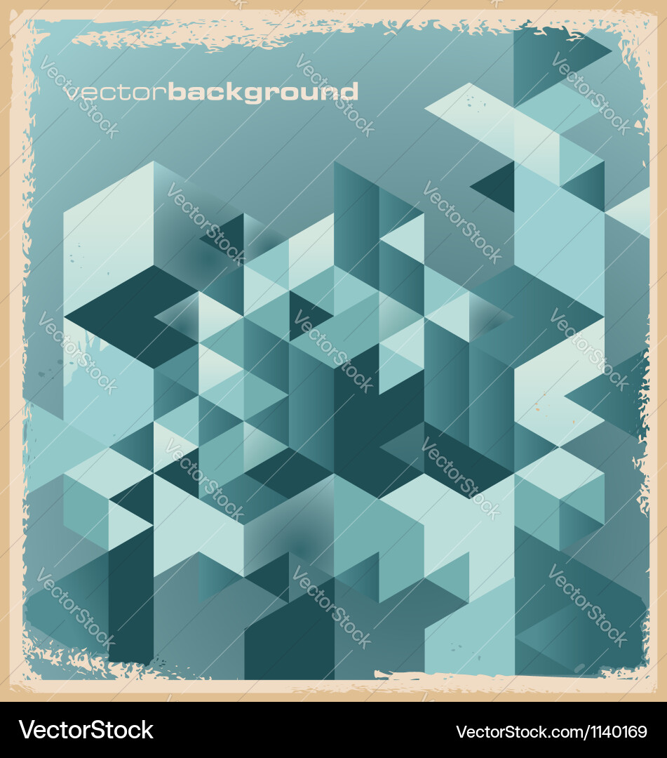 Abstract retro background Royalty Free Vector Image