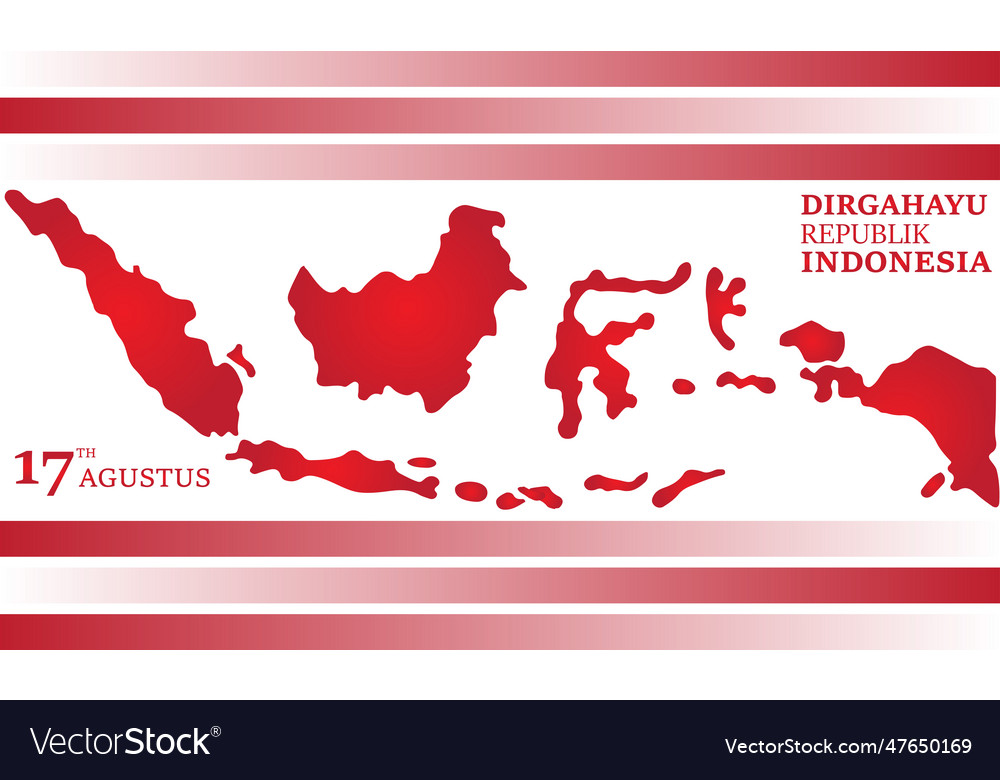 Indonesian independence day image stock photos Vector Image