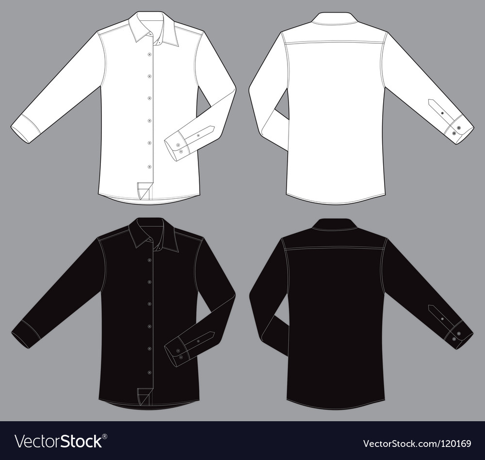 Long-Sleeved Regular Shirt With Placed Graphic - Men - Ready-to