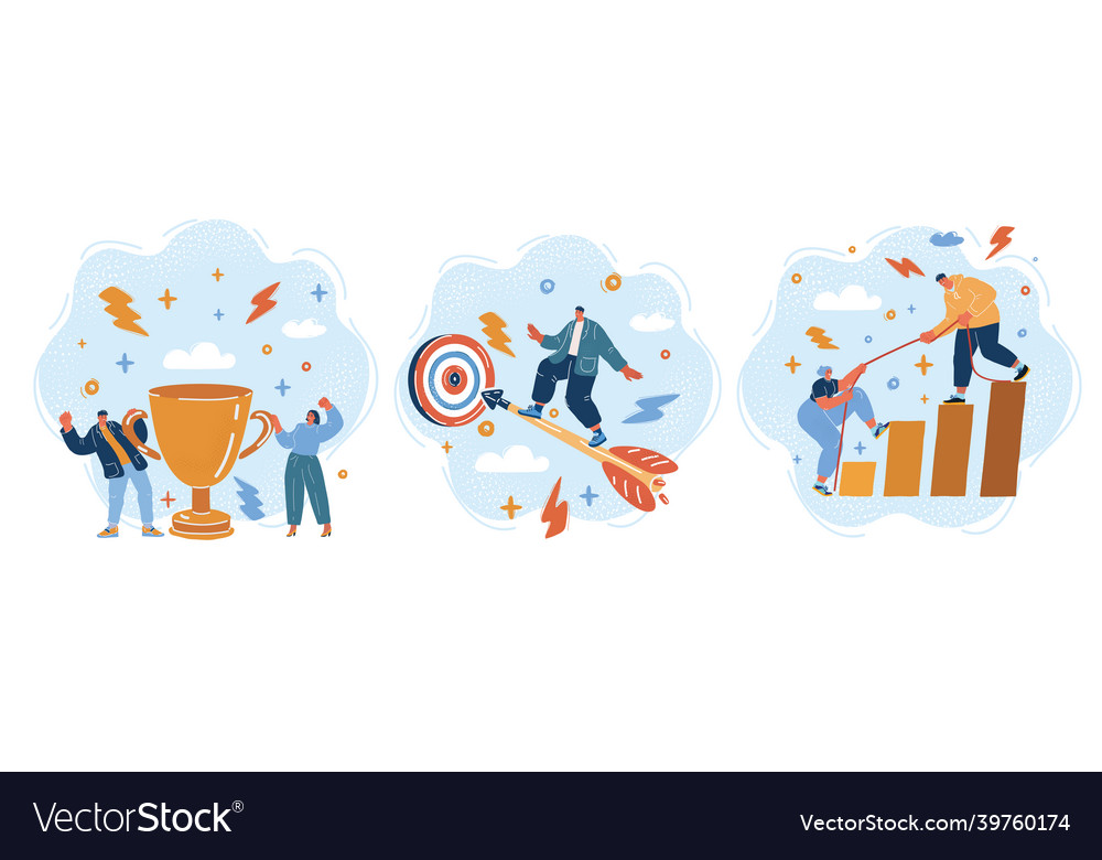 Group of people standing Royalty Free Vector Image