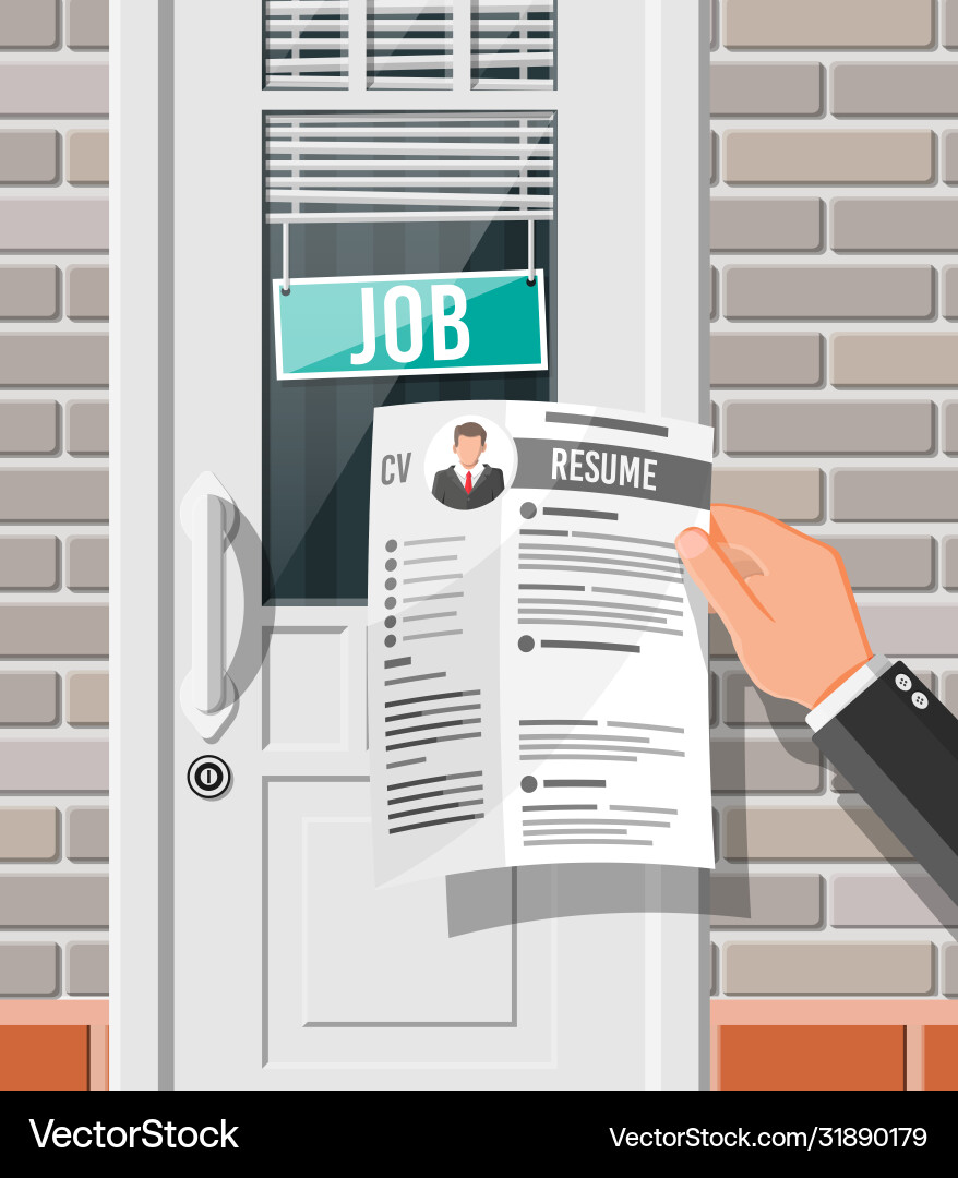 Human resources management concept Royalty Free Vector Image