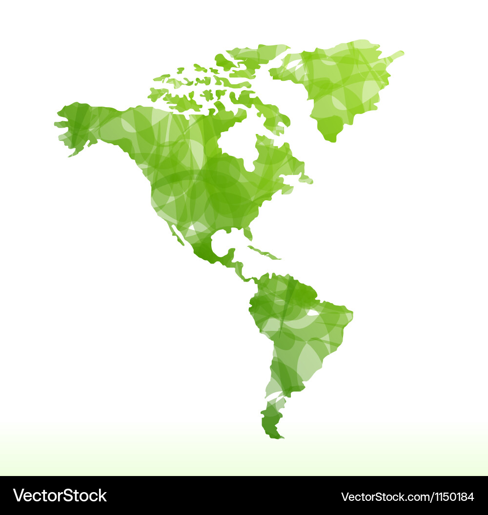 World map isolated Royalty Free Vector Image - VectorStock