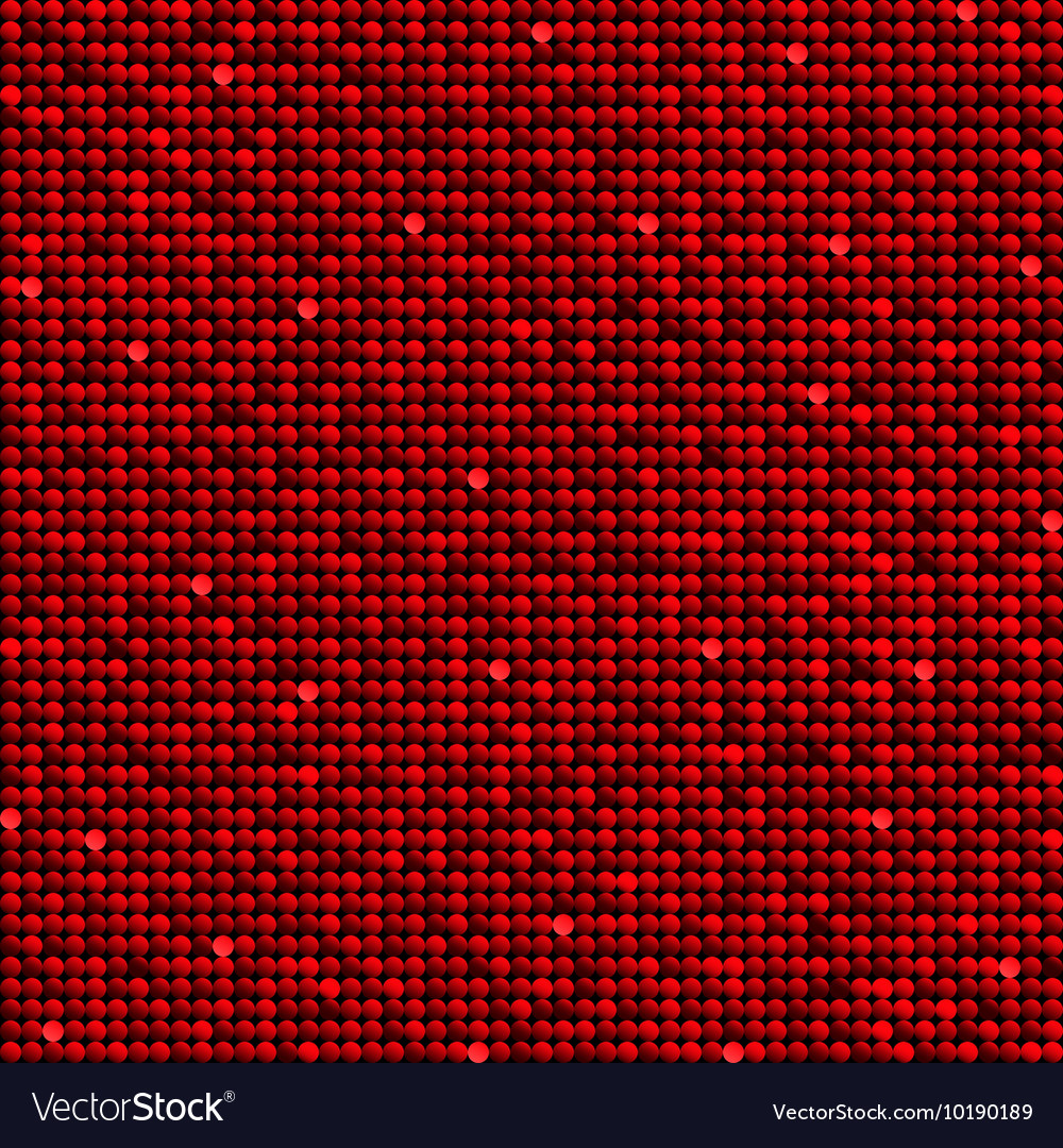 Background With Shiny Red Sequins Eps 10 Vector Image