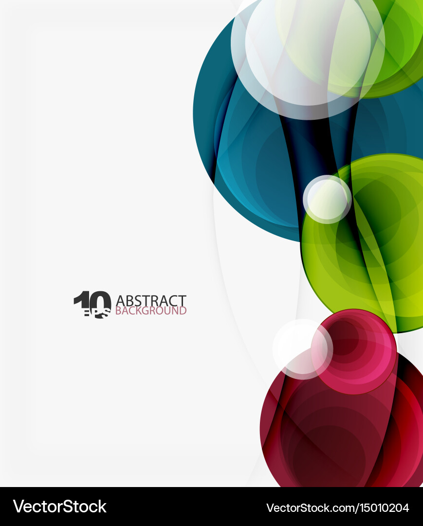 Circle background Royalty Free Vector Image - VectorStock