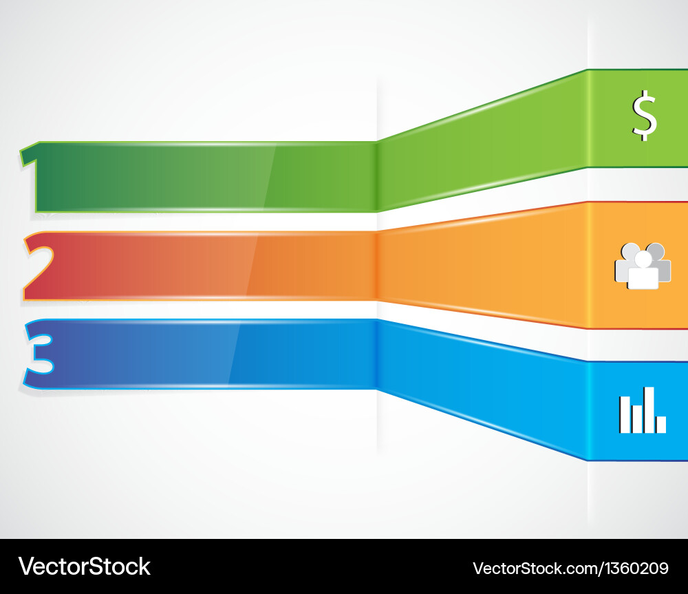 Infographic template Royalty Free Vector Image