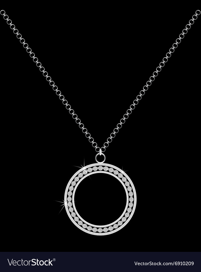 necklace with precious stones