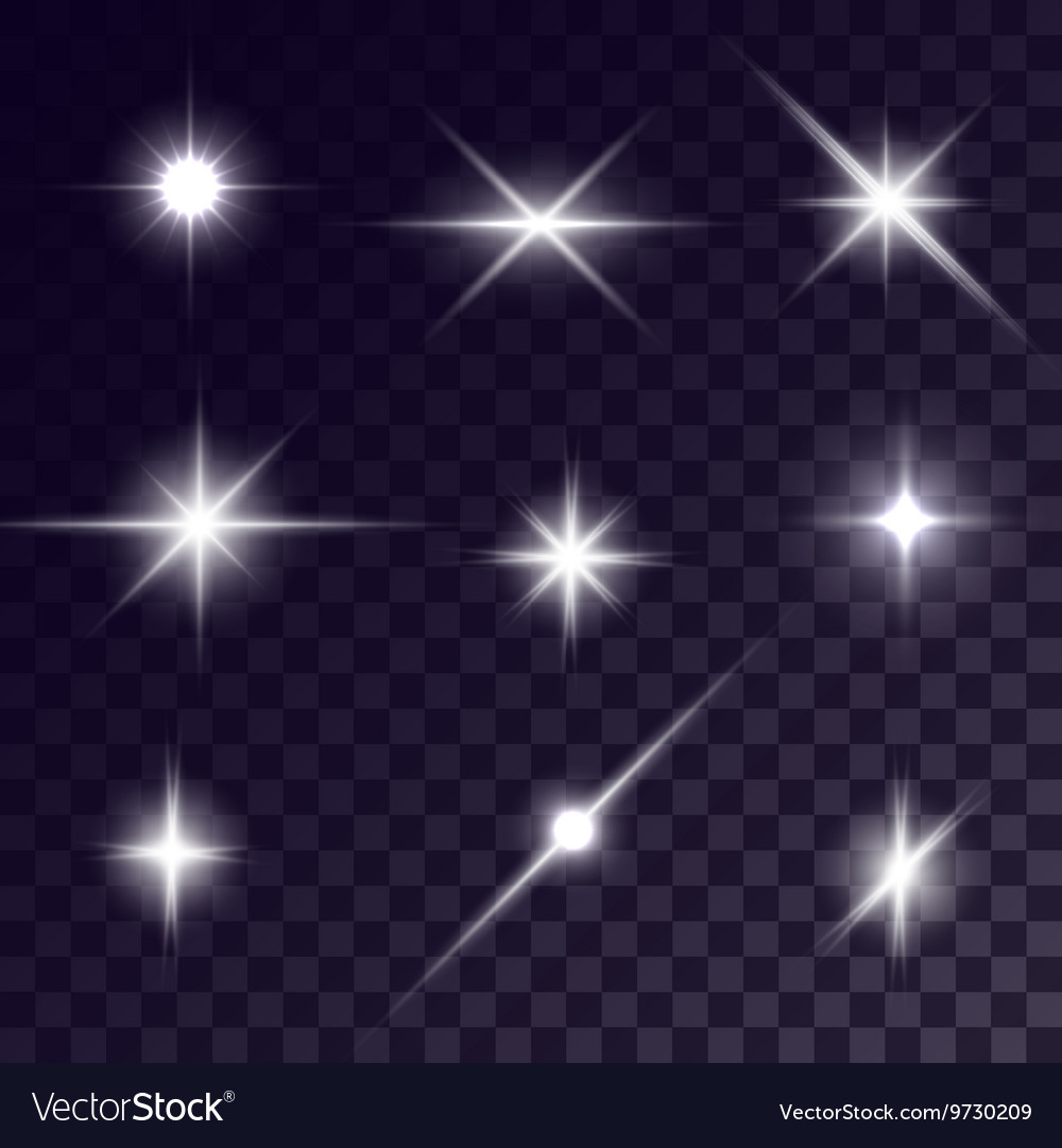 Star Lighting Effects Royalty Free Vector Image Lighting Effects Royalty Free Vector Image