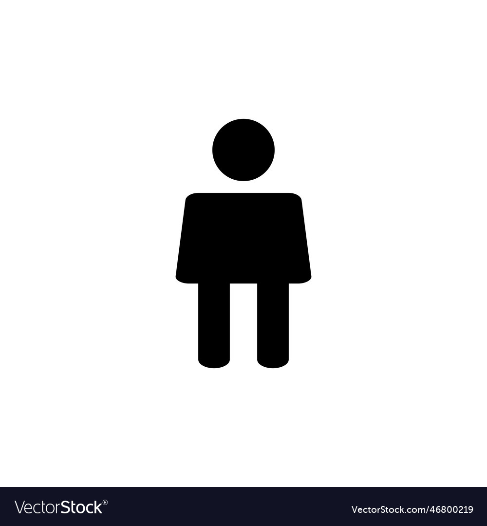 Man icon male icon human symbol Royalty Free Vector Image