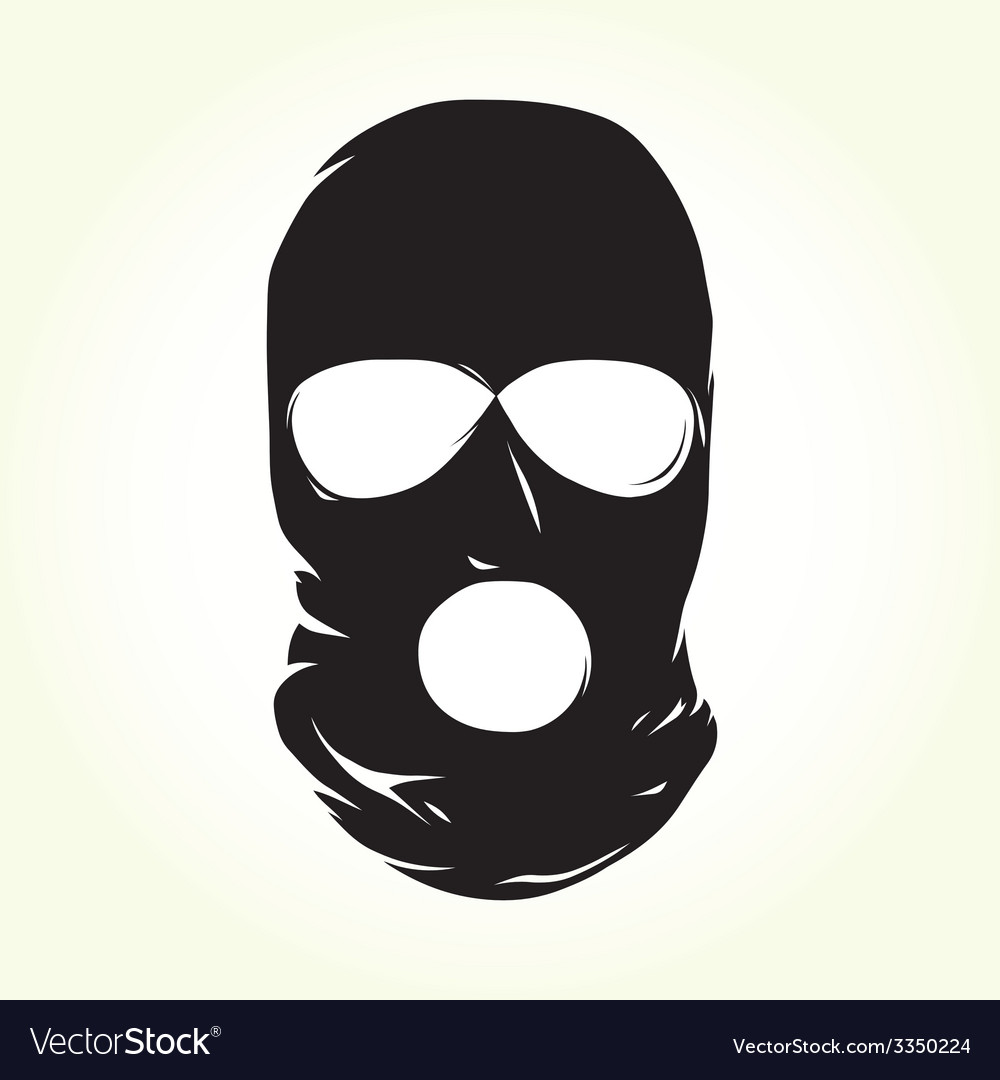 Download Terrorist mask Royalty Free Vector Image - VectorStock