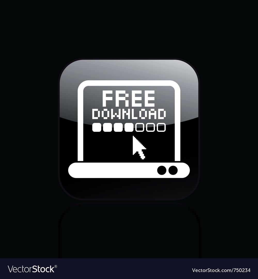 Free download icon Royalty Free Vector Image - VectorStock