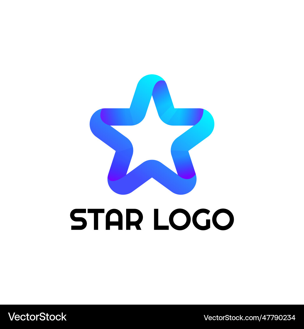 Star logo Royalty Free Vector Image - VectorStock
