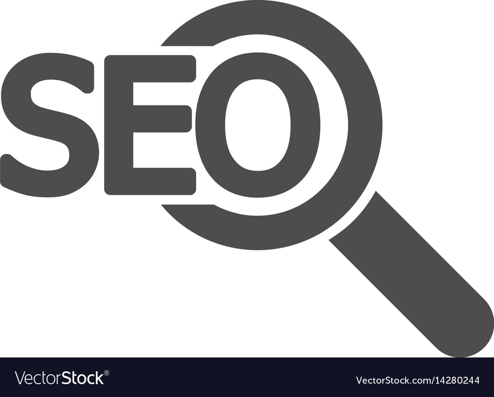 Seo tool icon Royalty Free Vector Image - VectorStock