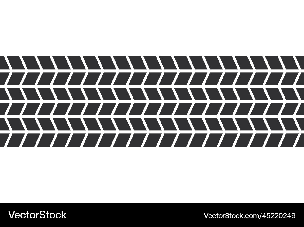 Auto tire tread seamless elements car tire Vector Image