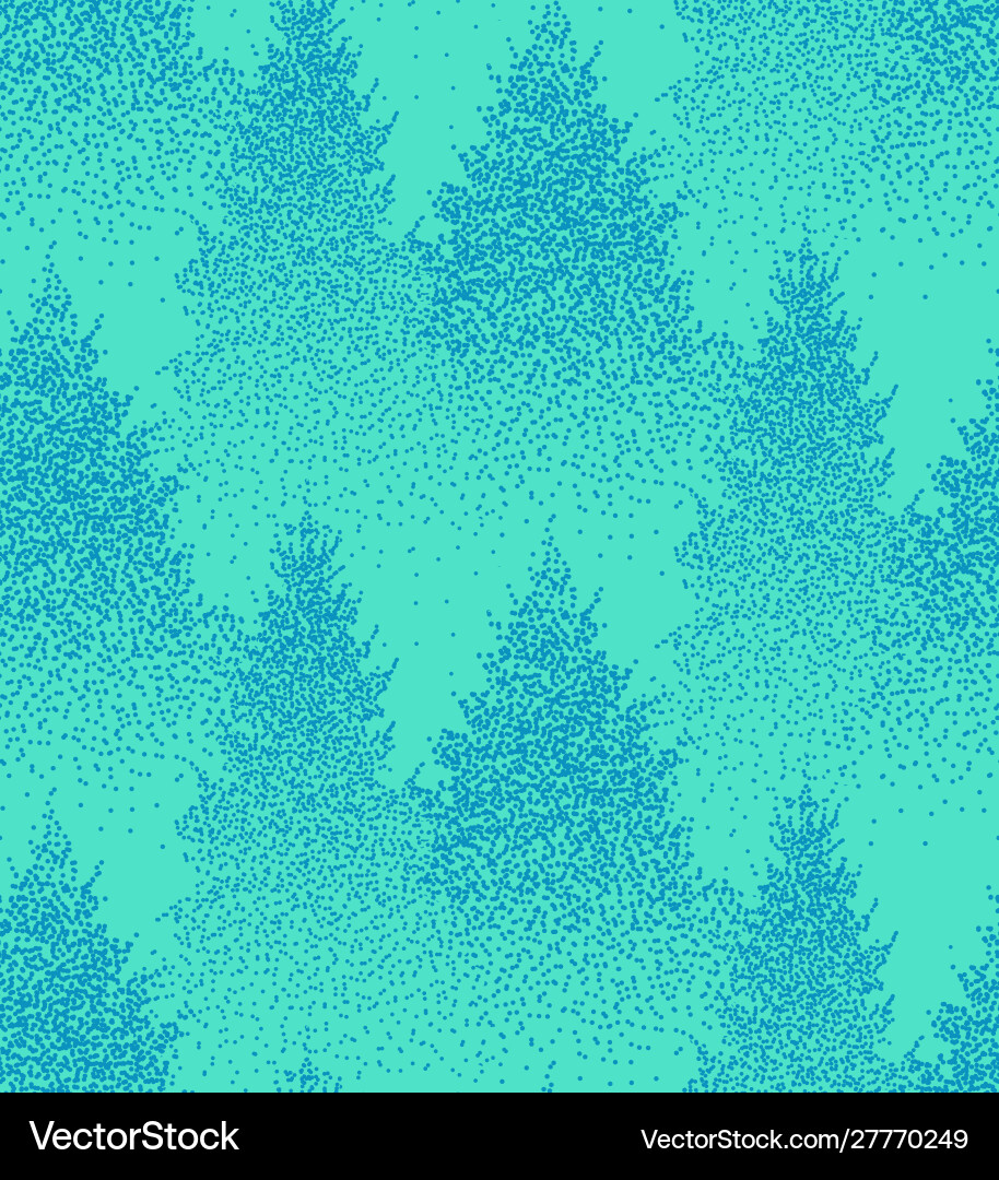 Christmas seamless pattern with fir trees Vector Image