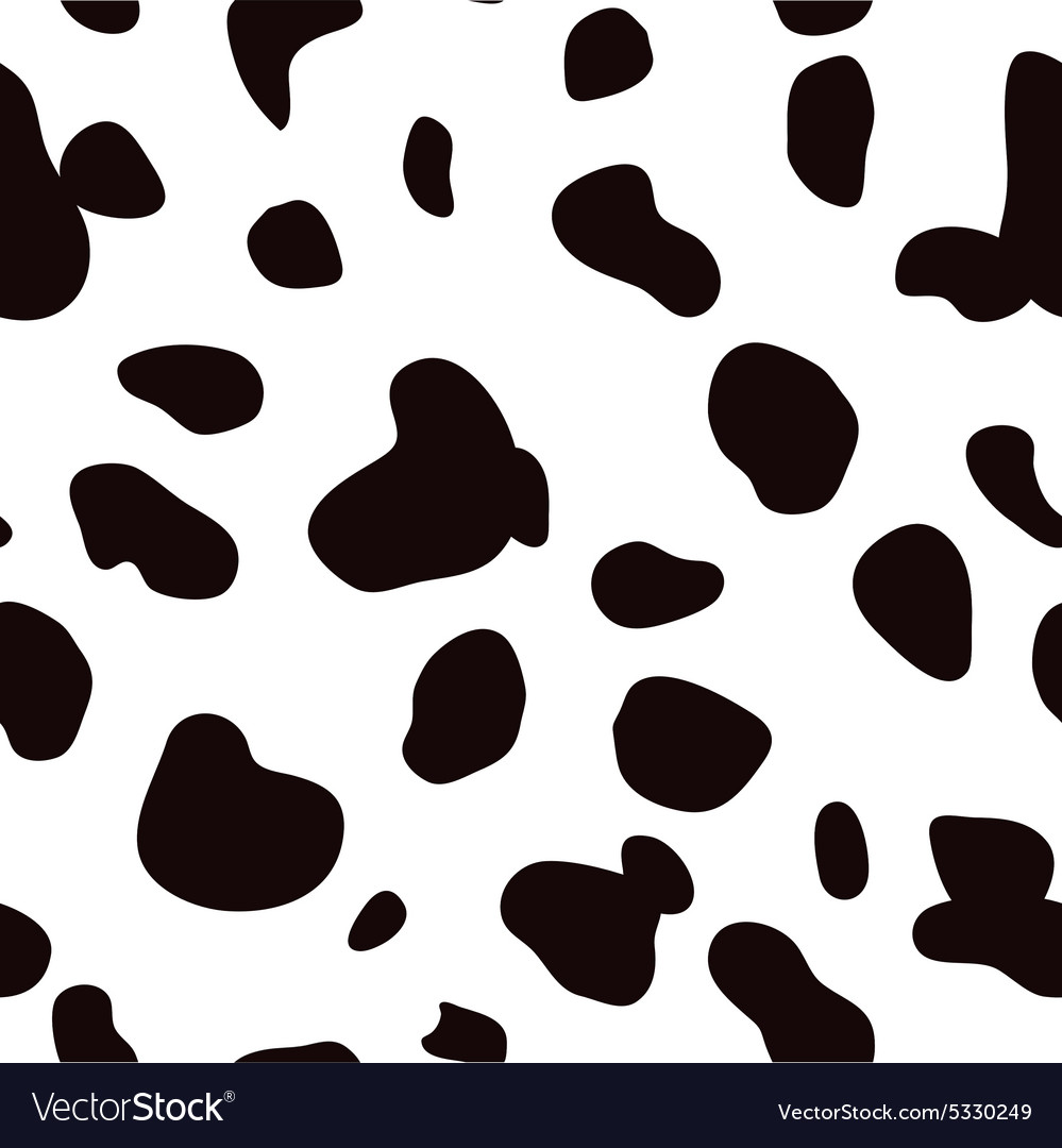 Seamless pattern of dalmatian spots Royalty Free Vector, Spots 