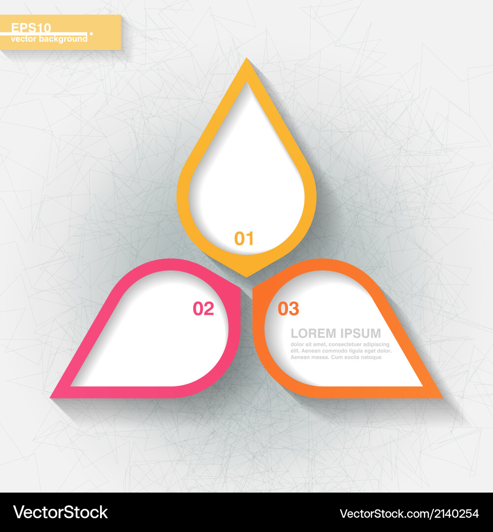 Infographic template Royalty Free Vector Image