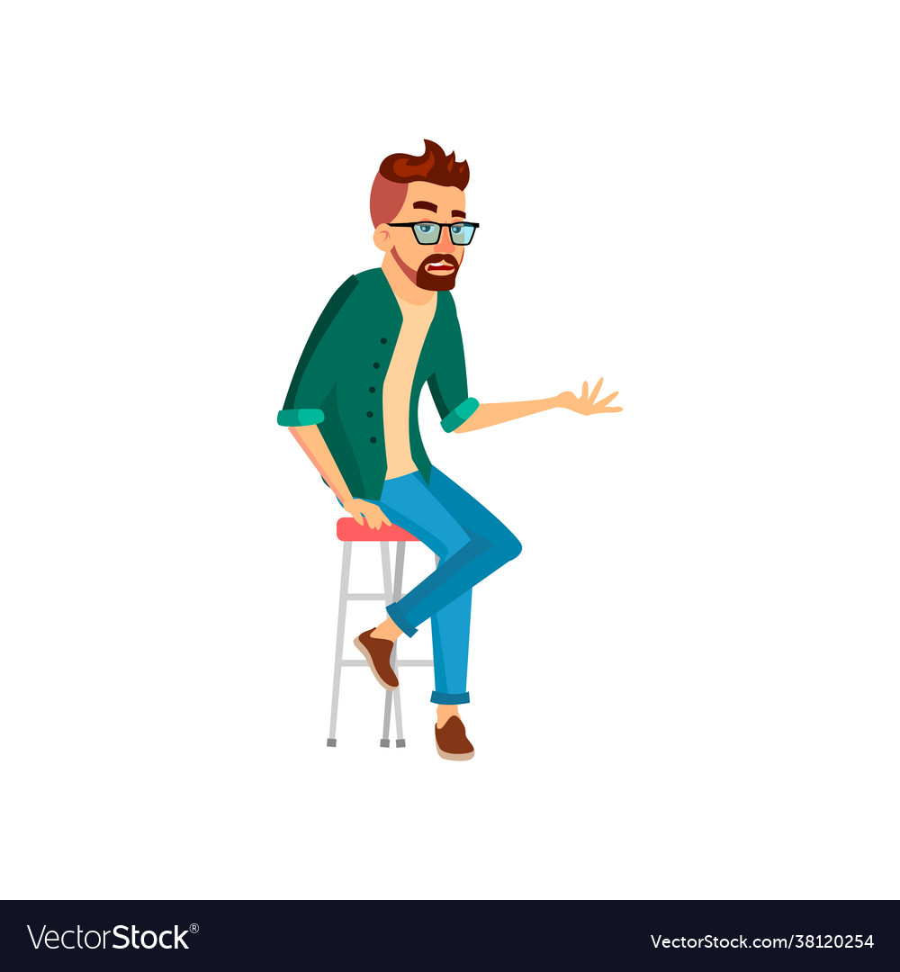 Lazy man resting at bar counter cartoon Royalty Free Vector Lazy man resting at bar counter cartoon Royalty Free Vector