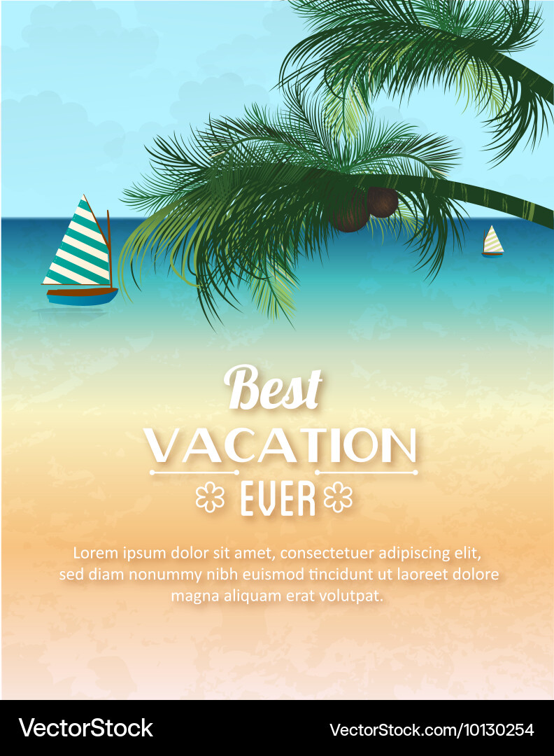 Summer Royalty Free Vector Image - VectorStock