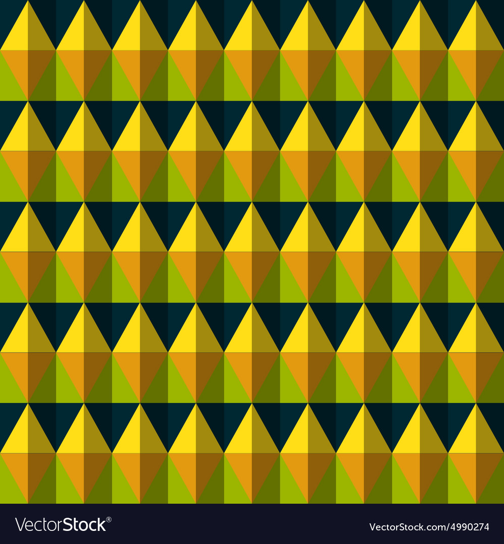 Color rhombus seamless pattern Royalty Free Vector Image