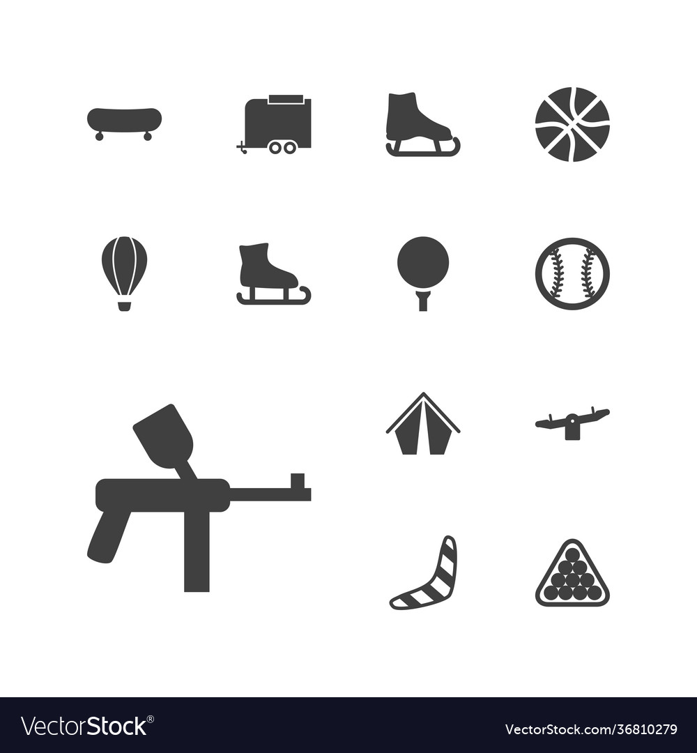 13 recreation icons