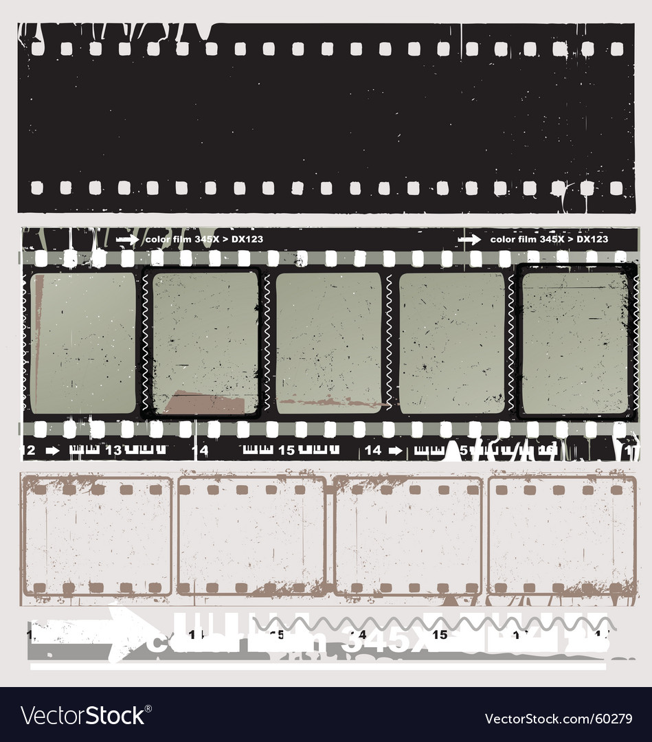 Film strip Royalty Free Vector Image VectorStock