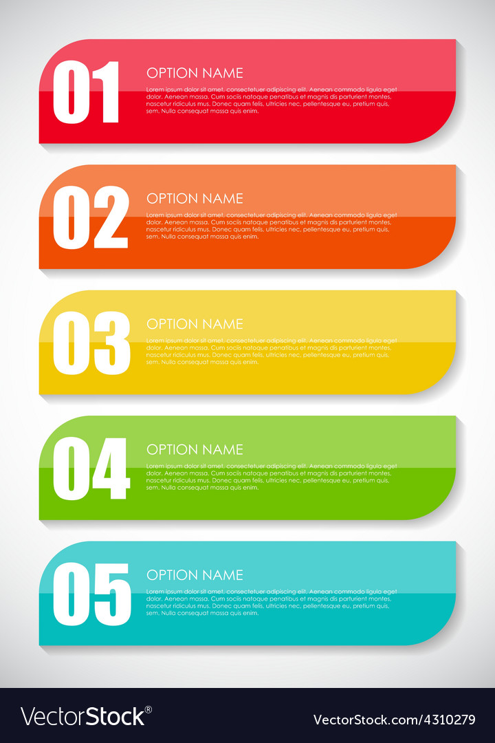 Infographic design elements for your business Vector Image