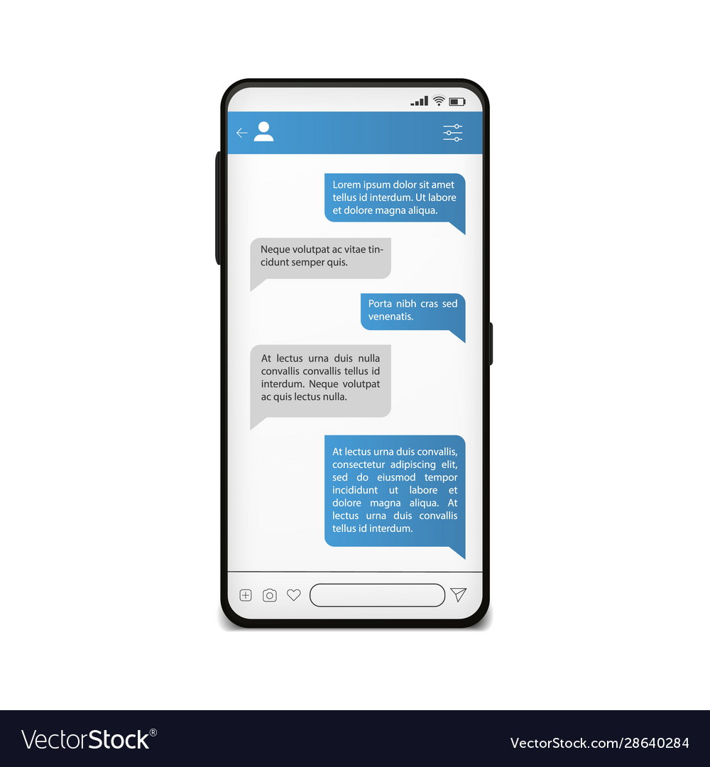 Download Mockup Chat Telegram Vector Images 17