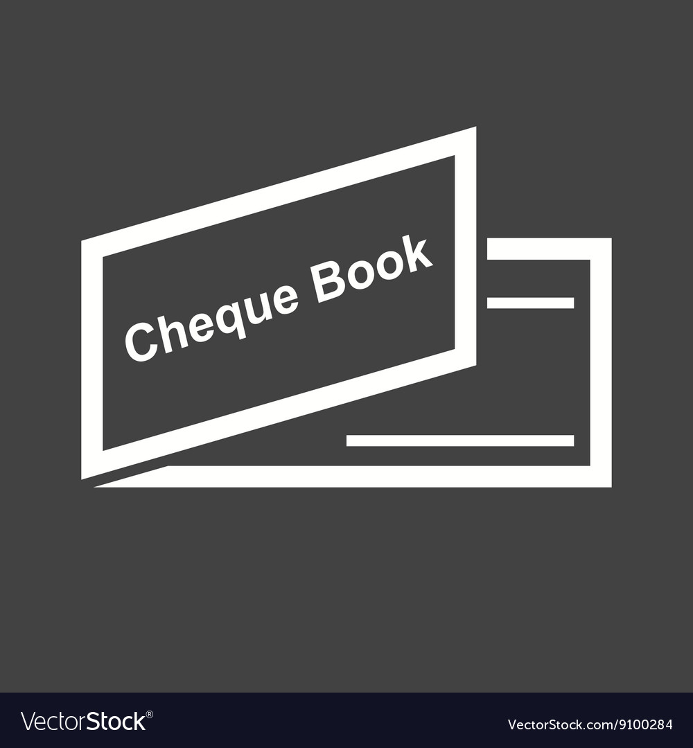 cheque-book-royalty-free-vector-image-vectorstock