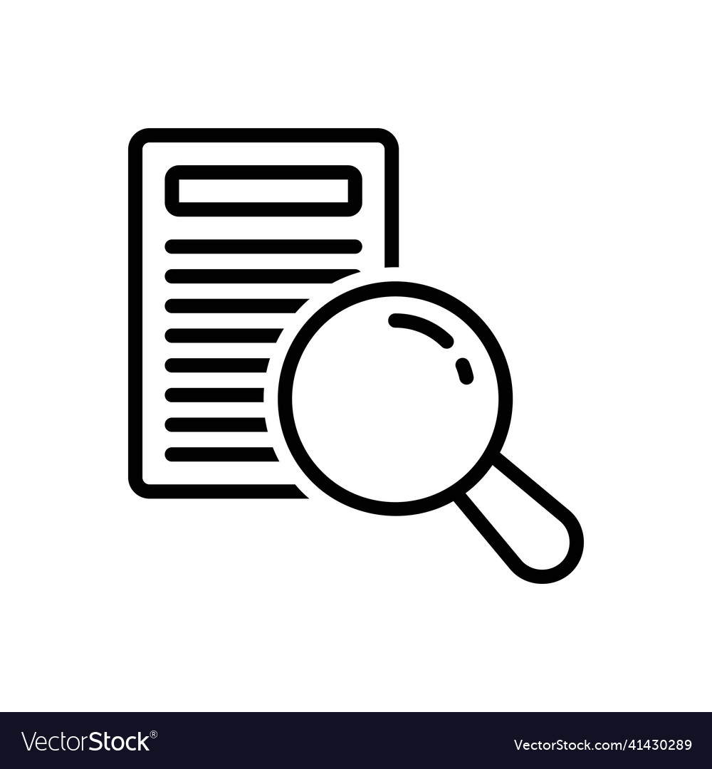 Analyze Royalty Free Vector Image - VectorStock