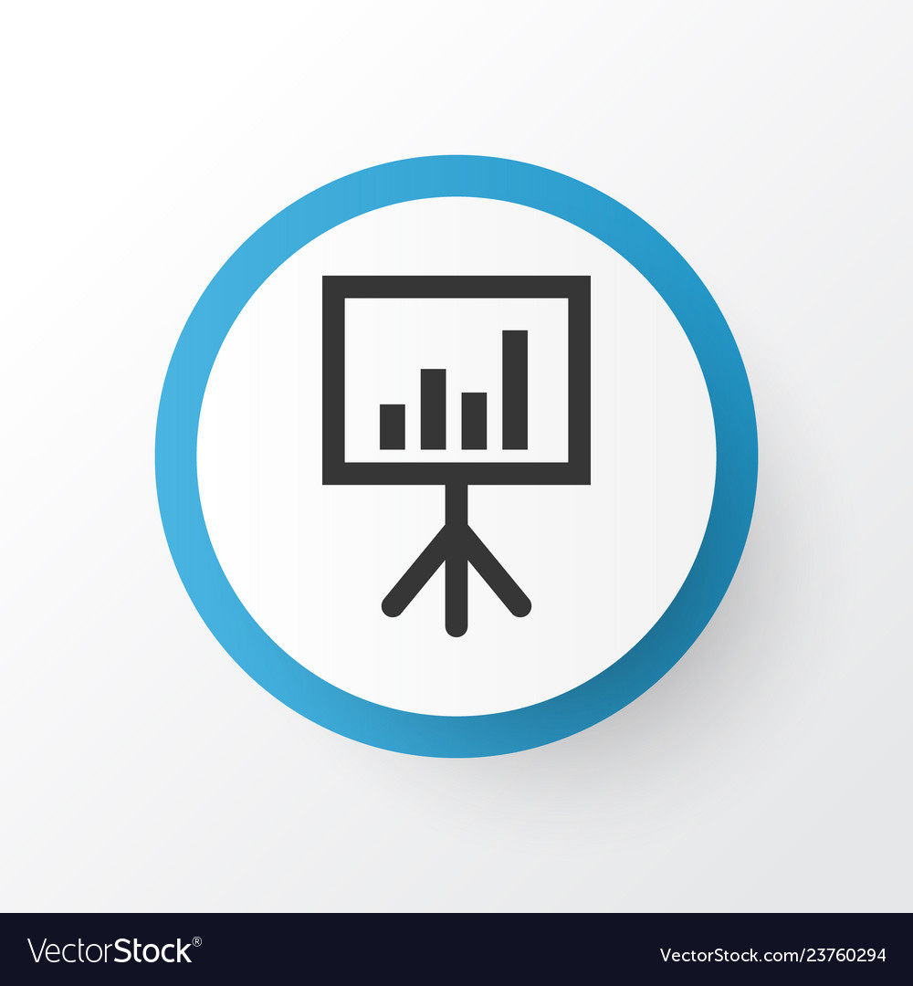 Whiteboard icon symbol premium quality isolated Vector Image