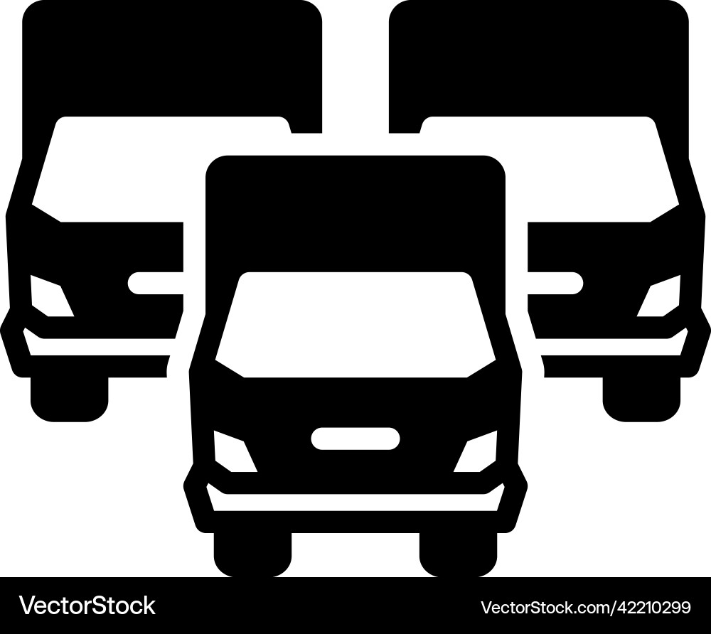 Trucks Royalty Free Vector Image - VectorStock