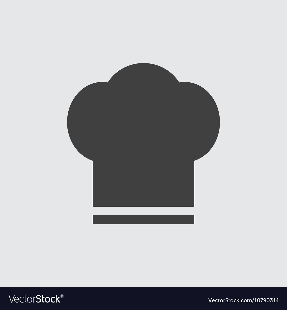 Chef hat icon Royalty Free Vector Image - VectorStock