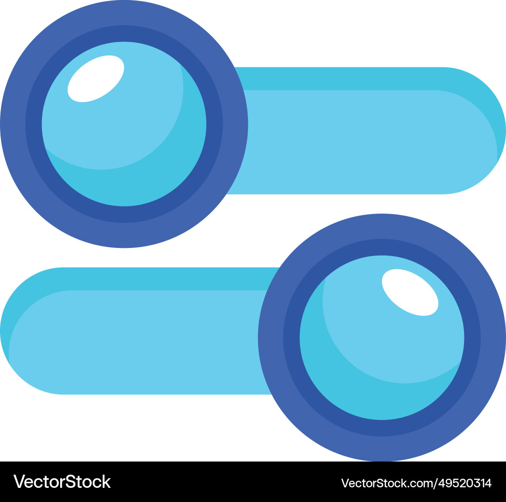 Ui ux element banner Royalty Free Vector Image