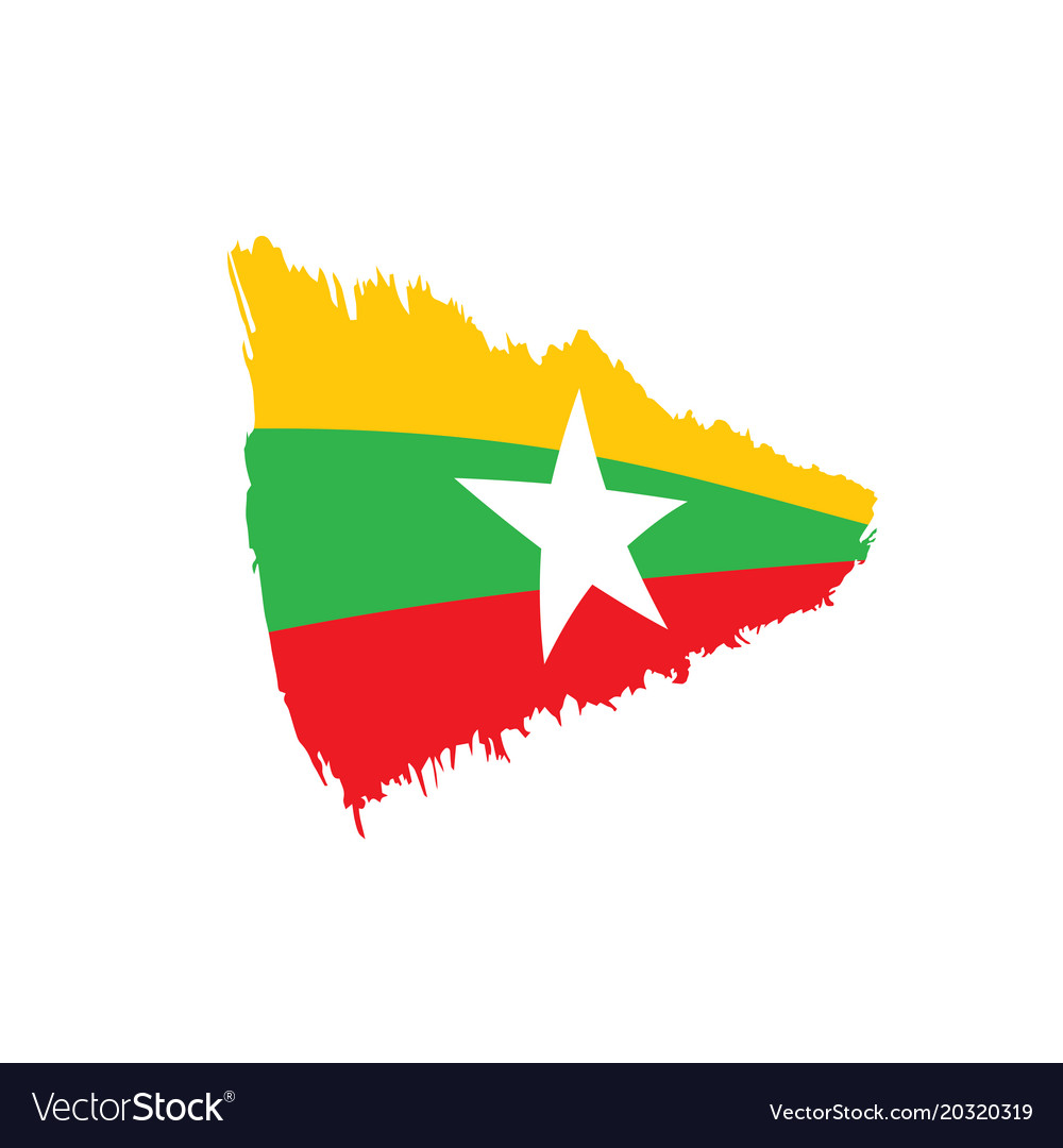 myanmar flag myanmar flag