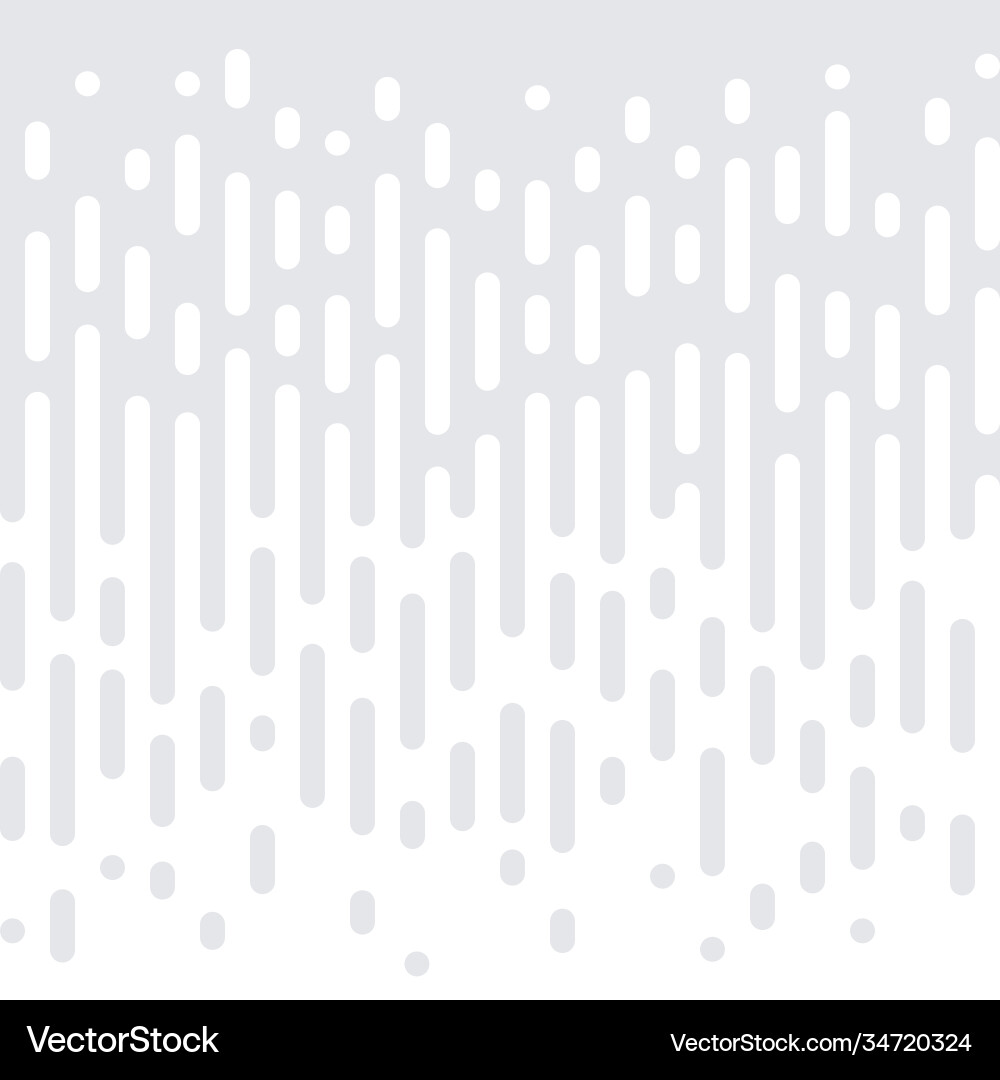 Abstract geometric halftone seamless pattern Vector Image