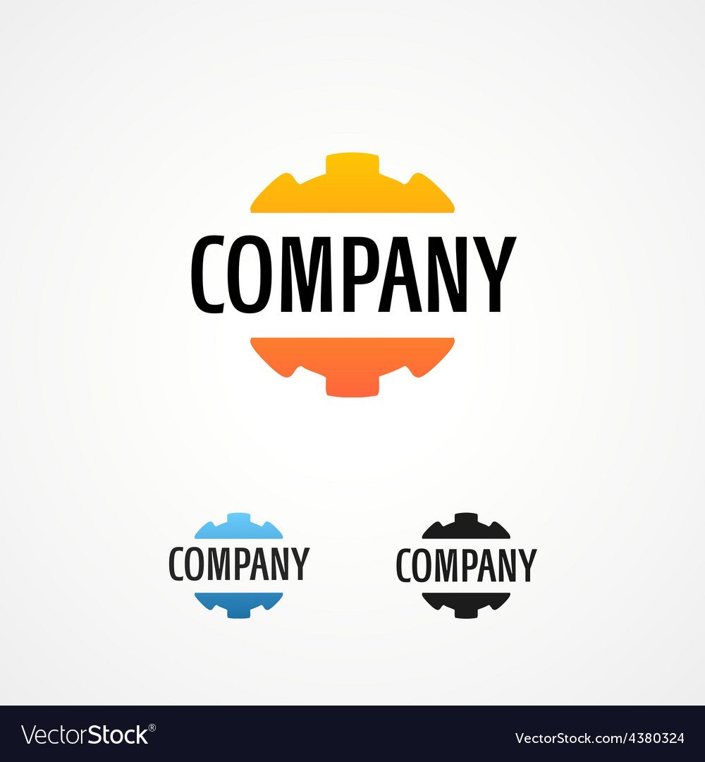 Logo for tech company Royalty Free Vector Image