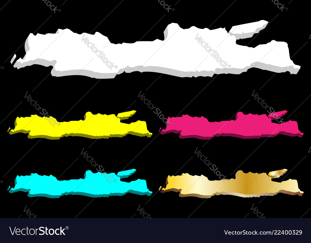 3d map java Royalty Free Vector Image - VectorStock